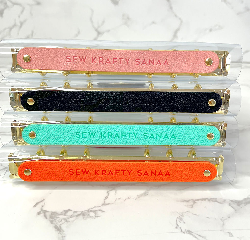 Thumbnail: A6 Logo Strap Binder Set