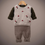 Thumbnail: Embroidered Mushroom Print Knitted Sweater Vest