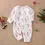 Thumbnail: Candy cane print babygrow - festive baby outfit - my first Christmas
