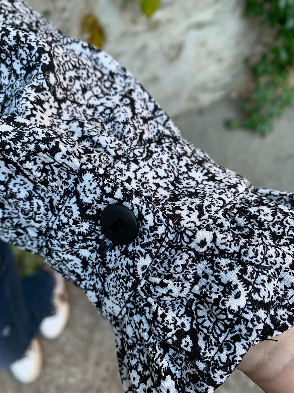 Miniature : Blouse MEGANE-black and white