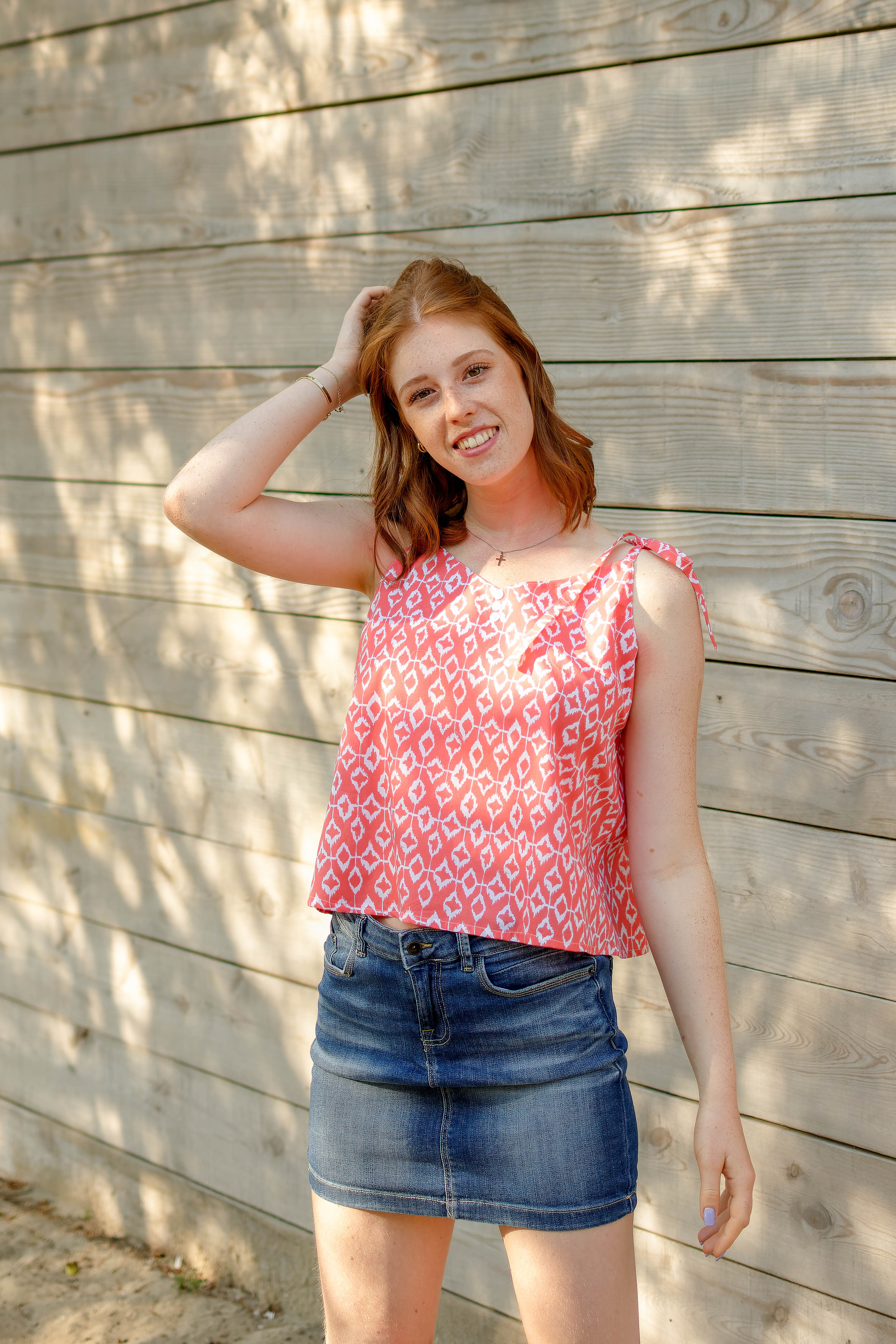Top JENNY - corail