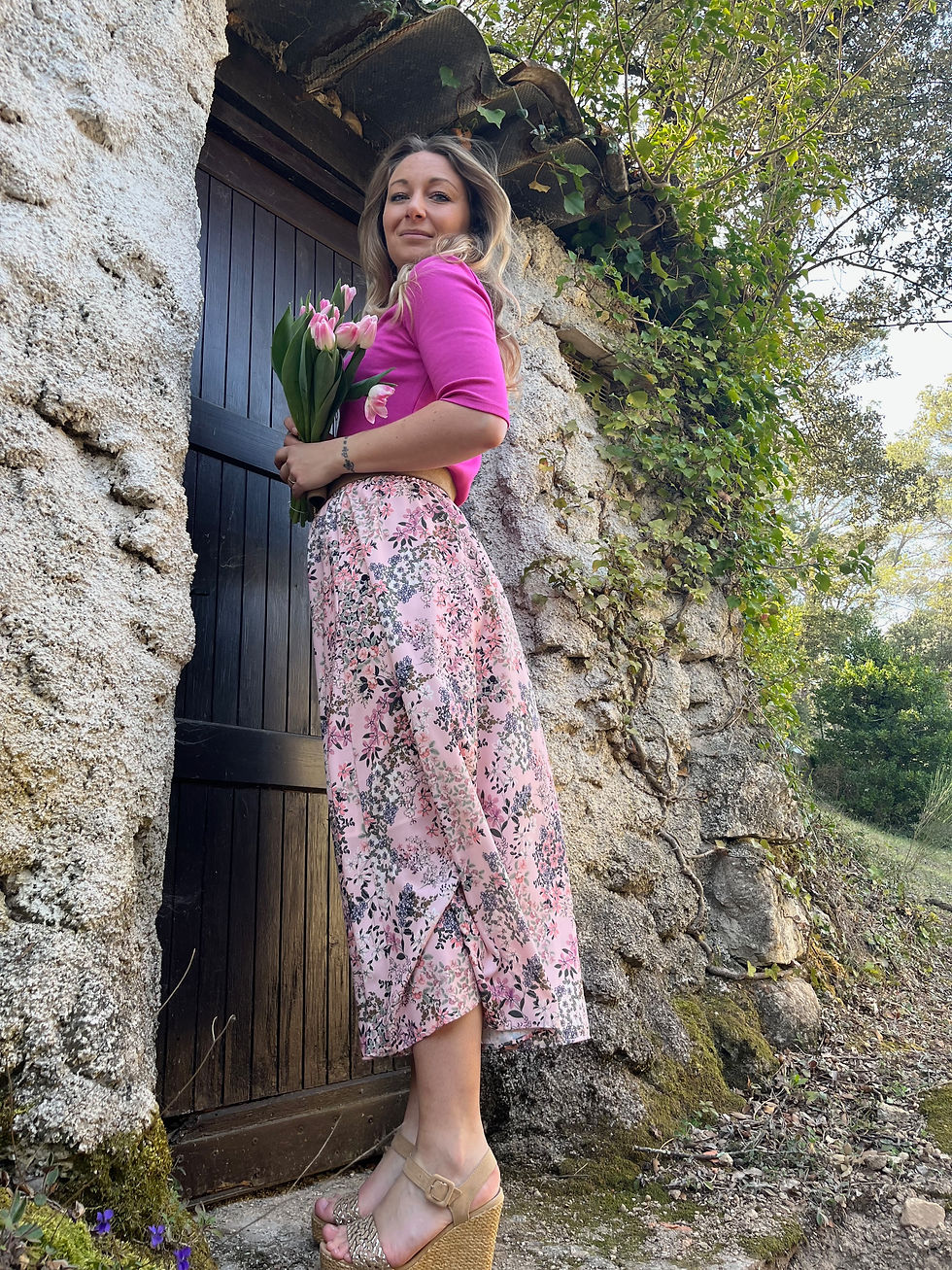 Miniature : Jupe FLORINE-rose