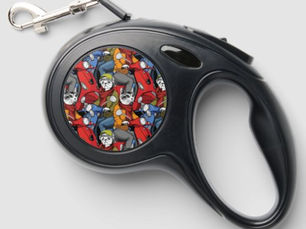 Top 10! Cats & Dogs Scooter Pattern Retractable Pet Leash