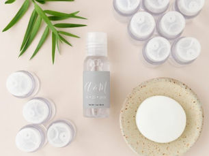 Hot Deals! Elegant Monogram Grey Wedding Favor Hand Sanitizer