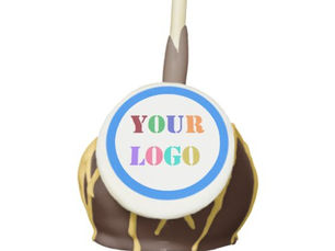 Best Deals! Custom Logo or Photo Cake Pops Choose Colors