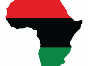Review Red, Black & Green Africa Flag Cutout