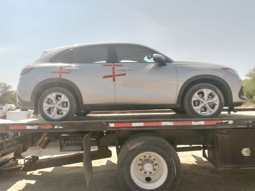 En San José de Iturbide policías aseguran predio y recuperan 4 vehículos robados en la comunidad de La Laguna, tras operativo conjunto