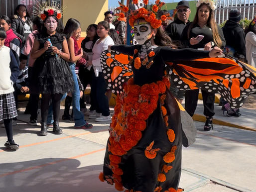 Comunidad educativa de la Escuela Primaria Quinatzin preserva y difunde las tradiciones mexicanas con el Festival de Día de Muertos