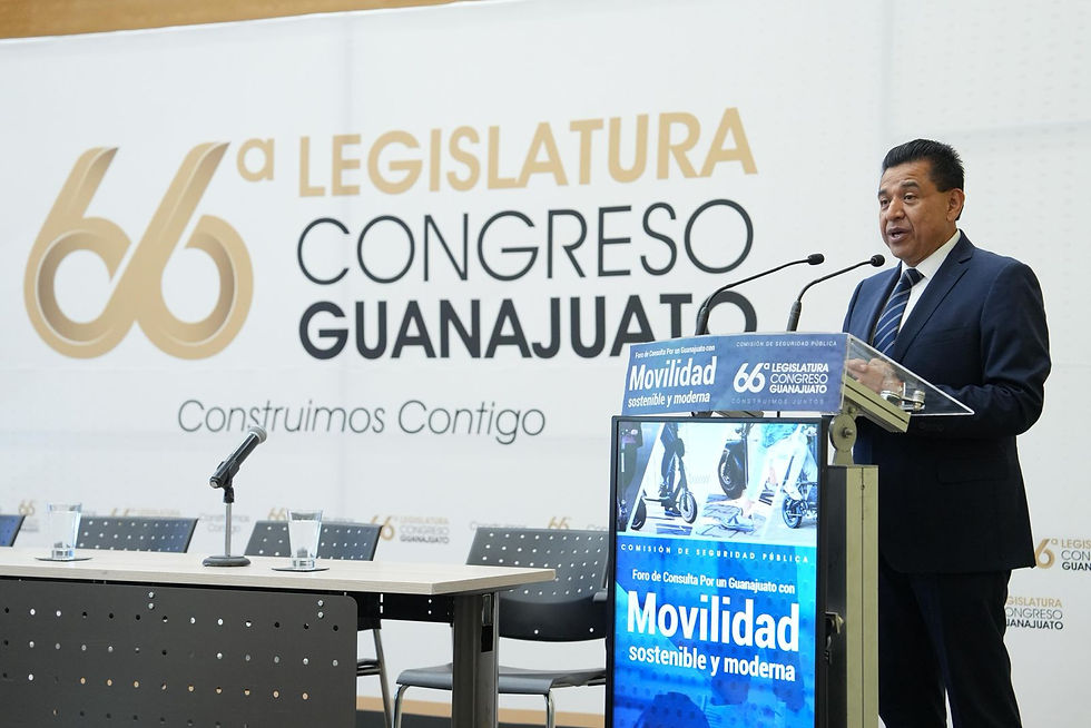 Diputado Roberto Carlos Terán Ramos, presidente del Congreso del Estado de Guanajuato del GP PAN