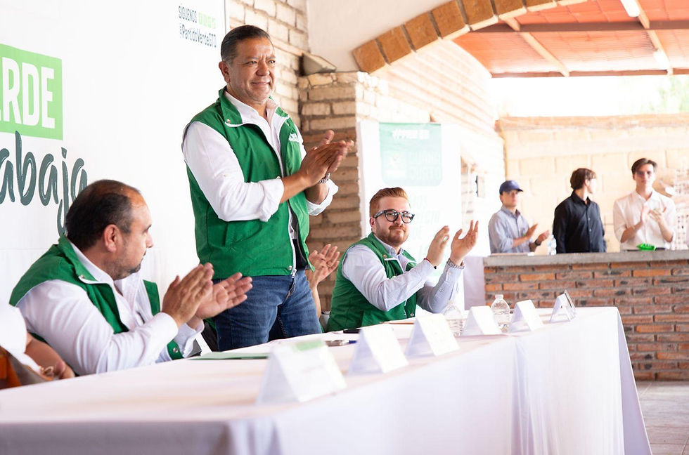 Anuncia Partido Verde nuevo proyecto en San José de Iturbide con la presentación de Rodrigo Sinecio Arteaga