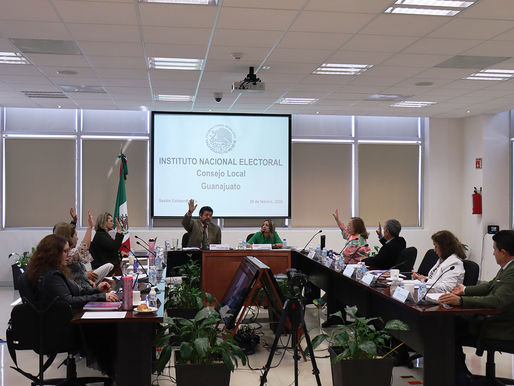 Avanza INE Guanajuato en la organización y preparación de la elección de personas juzgadoras del próximo 1 de junio