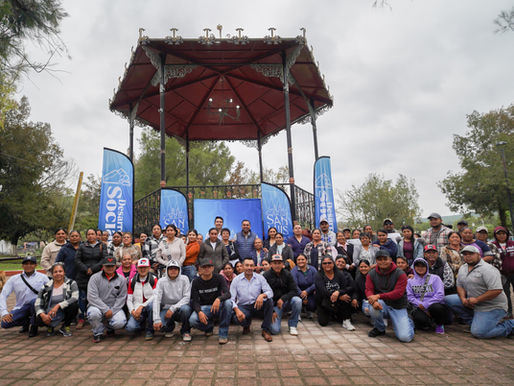 Clausuran programa “Empleo Temporal” en la localidad de Ortega del municipio de San Luis de la Paz