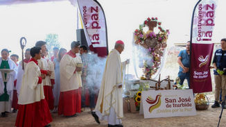 En SJI municipio dona terreno para la edificación de un templo en honor de la Santa Cruz