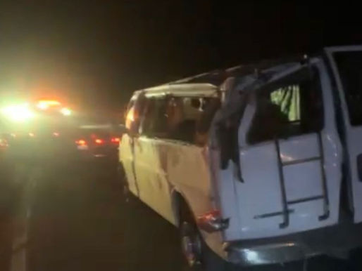 Sufre volcadura grupo musical “Linea Privada” de San Luis de la Paz en el estado de Querétaro