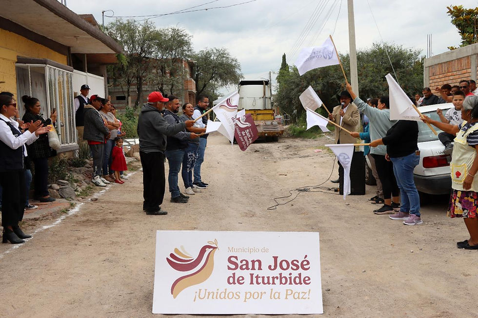 Arranca el Programa de Obra 2025 en el municipio de San José de Iturbide, Gto.