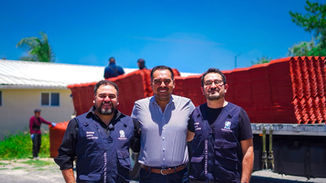 Municipio y Estado atienden afectaciones por granizadas en 20 comunidades