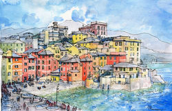 Borgo di Boccadasse a Genova