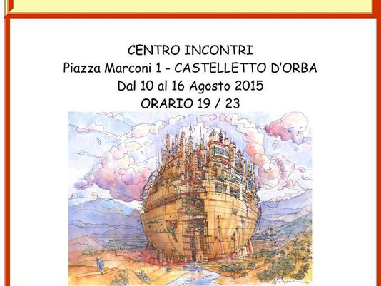 Mostra personale a Castelletto d' Orba (AL)