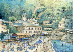 san fruttuoso, Portofino