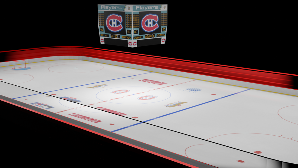 3rd rink render progress