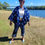 Thumbnail: Blue Fabric Jacket