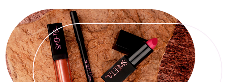 Lip gloss, Lip liner, Lipstick, Lip Combination, Lip Products.