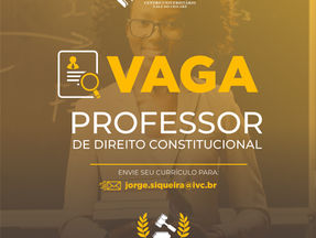 OPORTUNIDADE: PROFESSOR