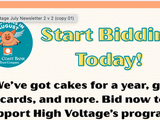 High Voltage August Newsletter