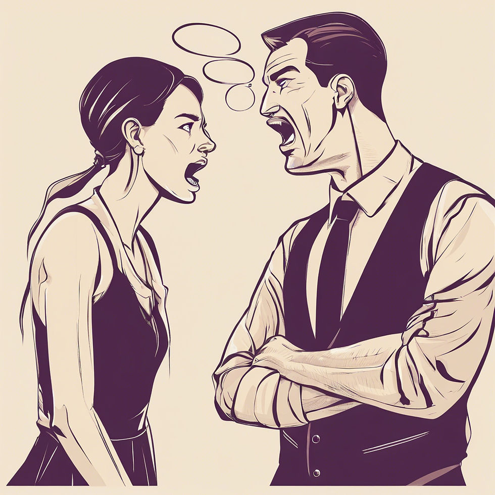 What might be this couple's attachment styles?