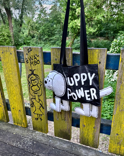 DOOGHOOD x Dirty Monkey」Doggie tote bag - Limited edition