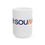 Thumbnail: Resound Ceramic Mug | Coffee Cup with Modern Text Logo