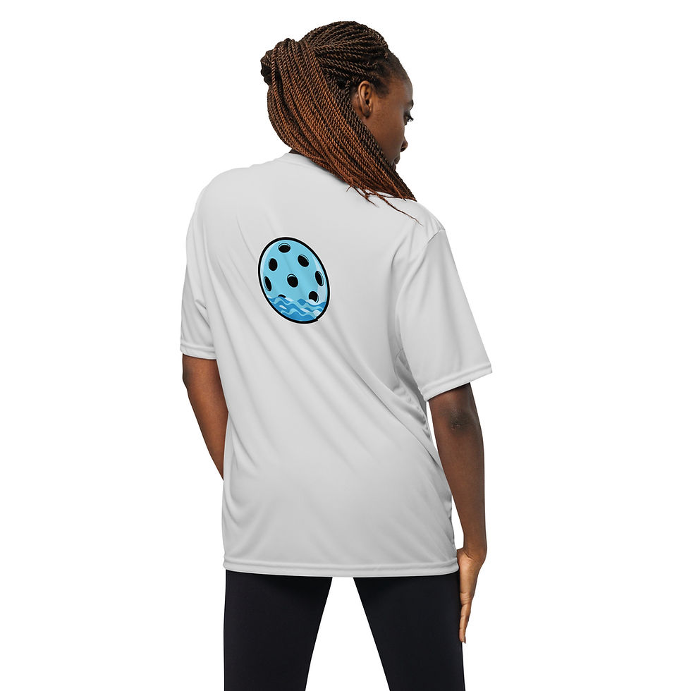 Thumbnail: Shoals Pickleball Club Unisex performance crew neck t-shirt