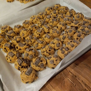Frozen Chocolate Chip Cookie Dough