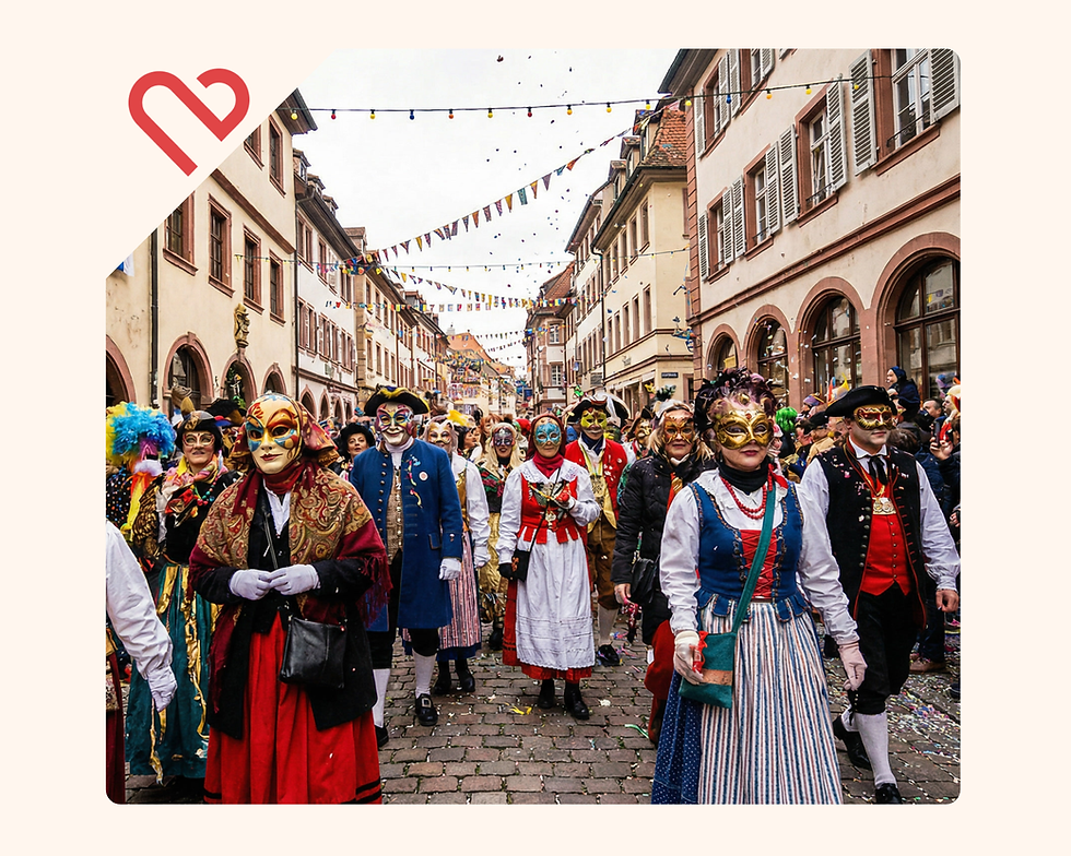 Fények, maszkok, bálok – amikor a farsang életre kel