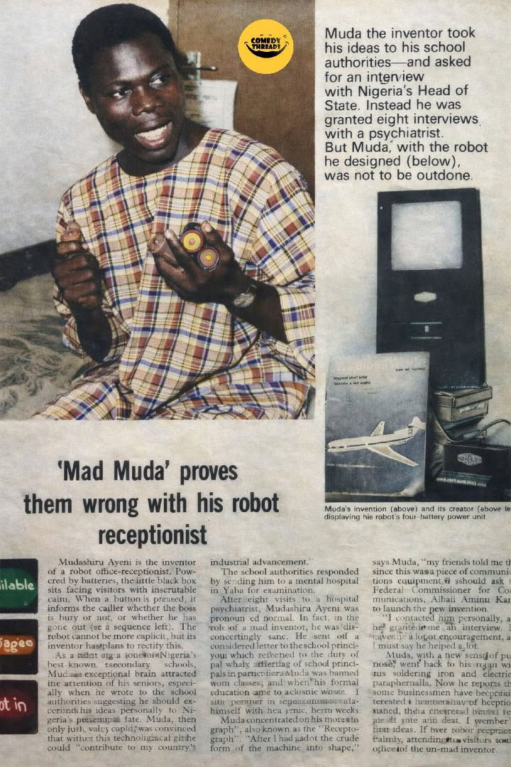 1971 feature reported by TRUS magazine and archived by Archivi.ng