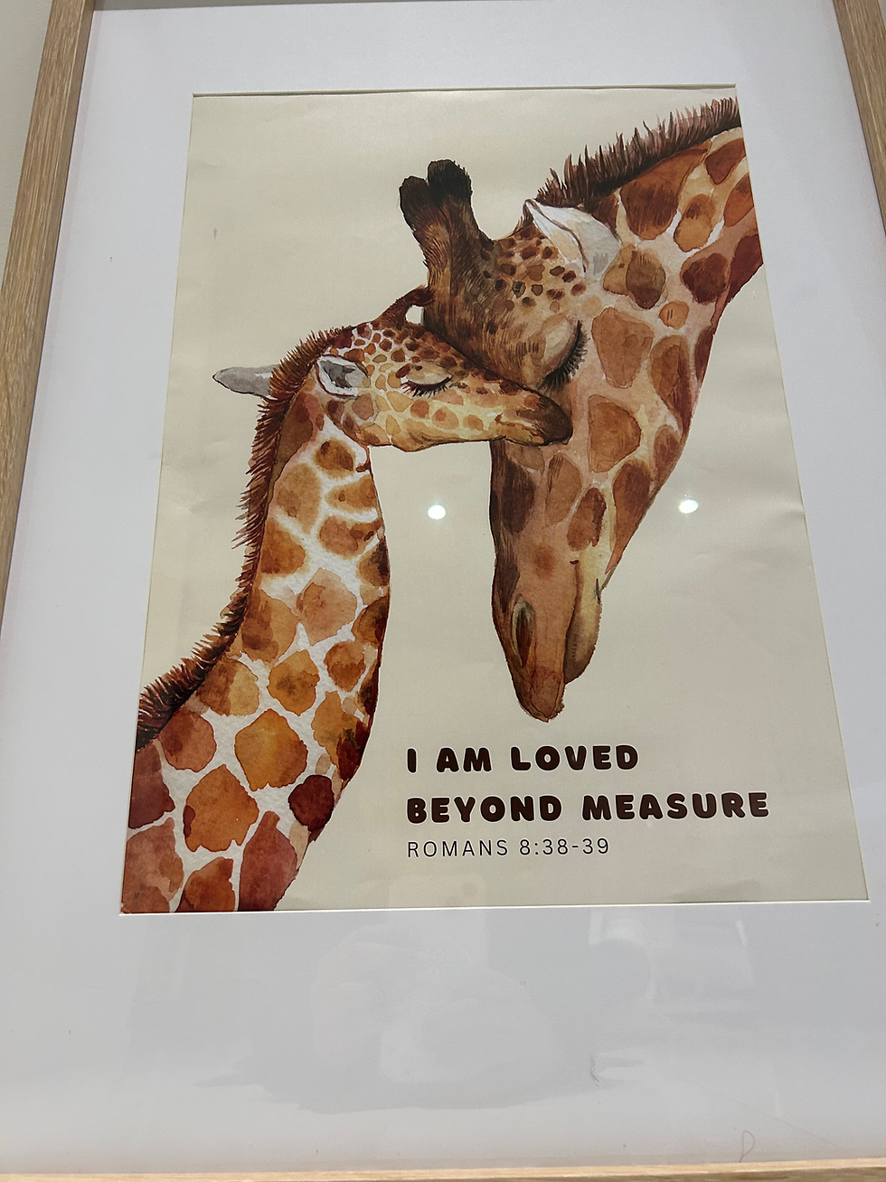 Thumbnail: ‘I am Loved Beyond Measure' - Romans 8:38-39 | Biblical wall art