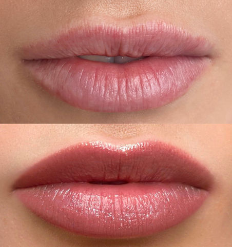 Courtney Cosmetica Cosmetic Tattoo Artist Client Results of Lip Blushing