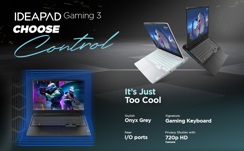 Thumbnail: Lenovo IdeaPad Gaming 3 AMD Ryzen 5 7535HS 15.6" (39.62cm) FHD IPS 120Hz Gaming