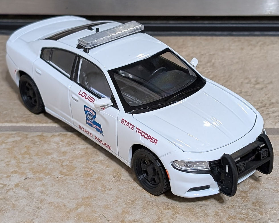 Thumbnail: Louisiana State Police Custom 1/27 Scale Welly Dodge Charger