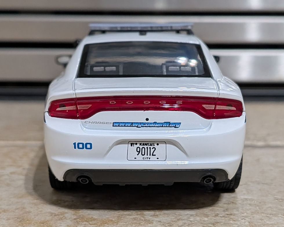 Thumbnail: Wyandotte County KS Sheriff Custom 1/24 Scale Motormax 2023 Dodge Charger