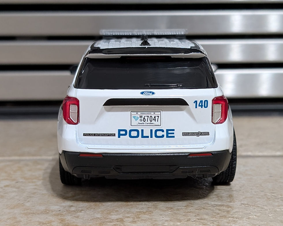 Thumbnail: Rock Hill SC Police Custom 1/24 Scale Motormax 2022 Ford Police Explorer