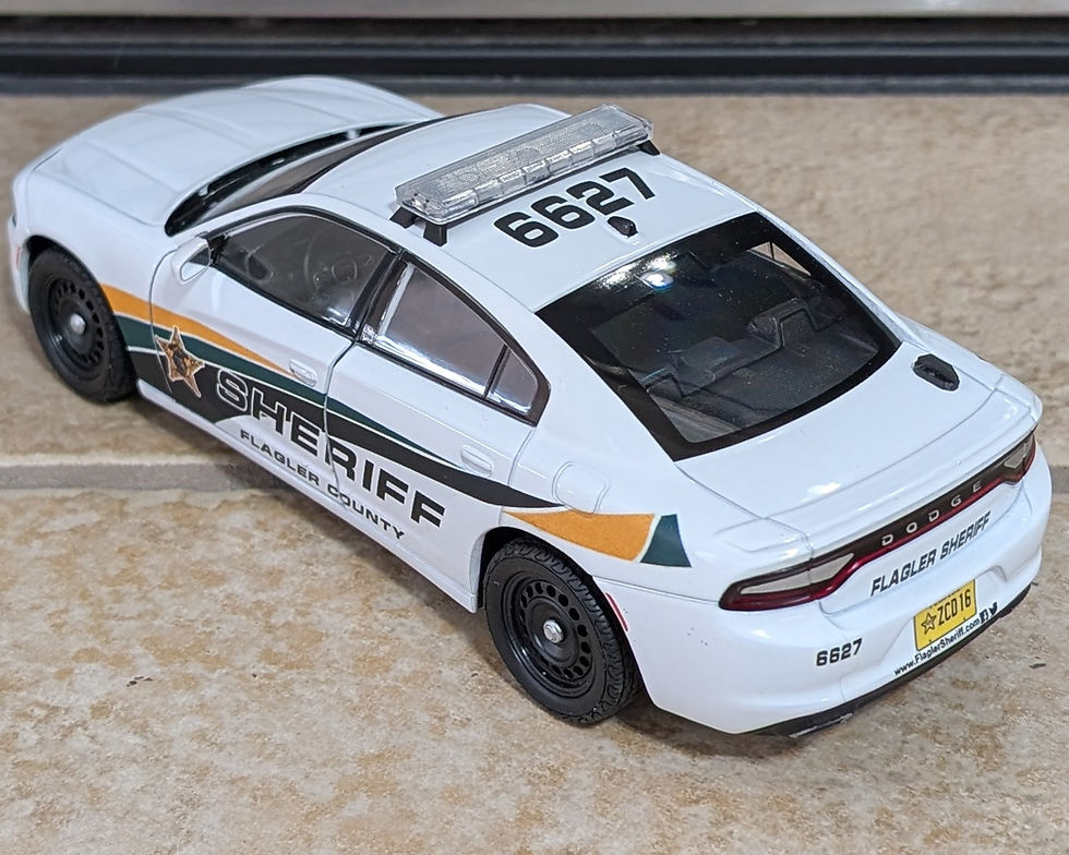 Thumbnail: Flagler County FL Sheriff Custom 1/27 Scale Welly Dodge Charger