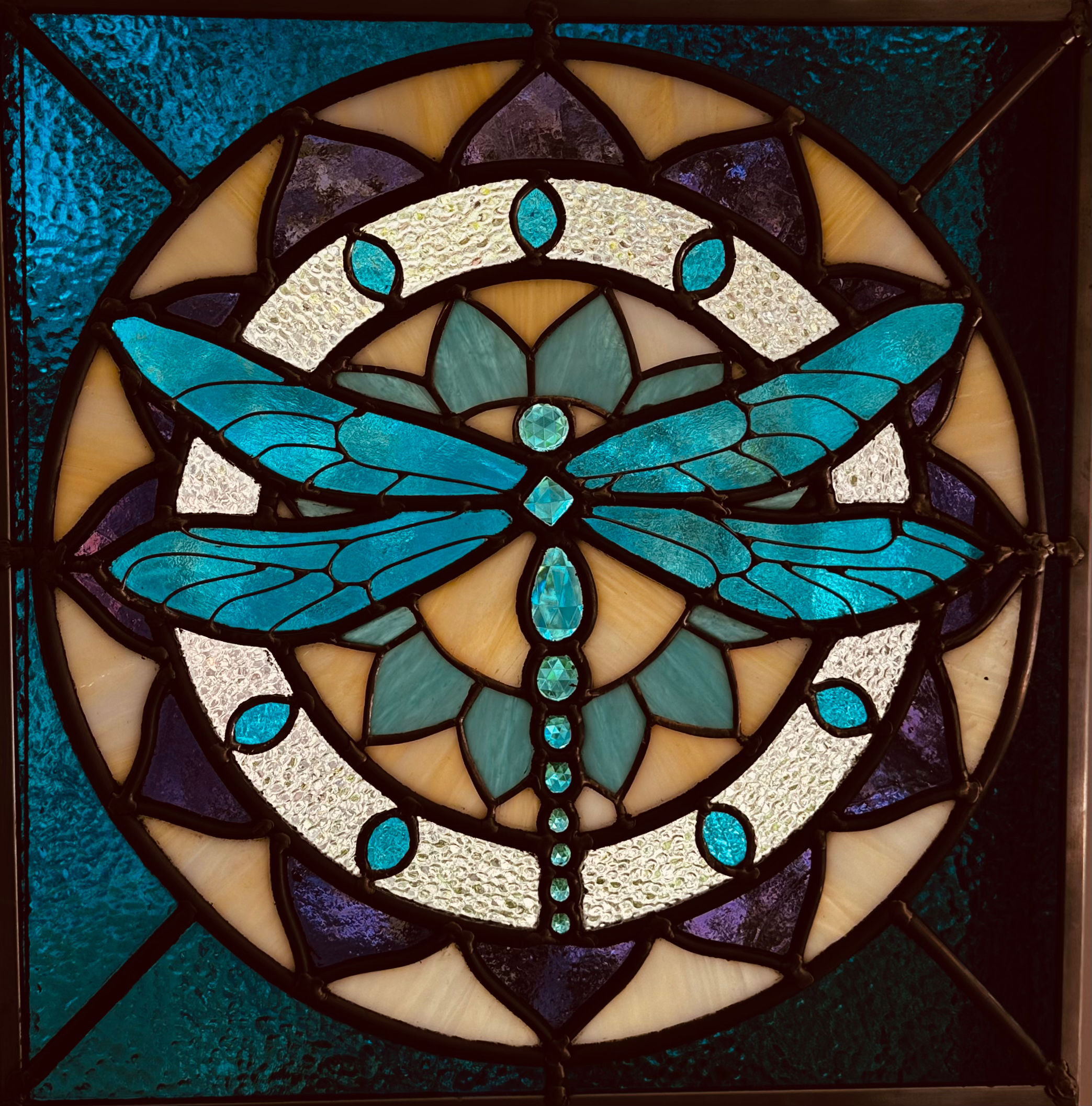Jeweled Dragonfly Mandala