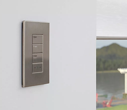 wall switch to control blinds and lighting