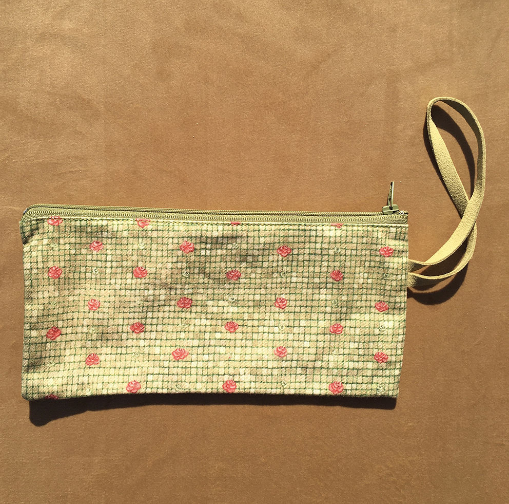 ROSA- Pochette moyenne sans pompons