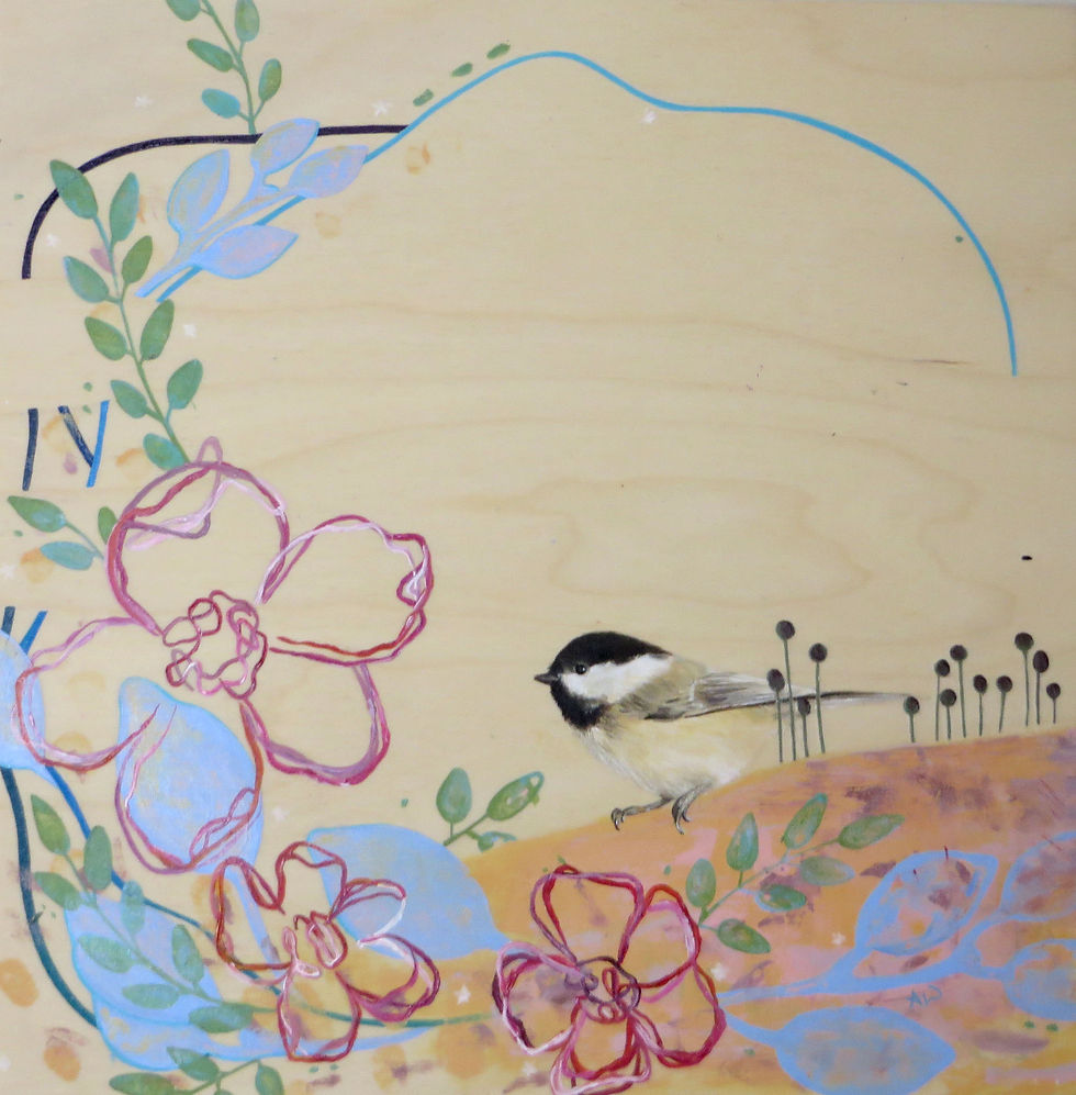 Chickadee Tangle