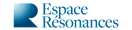 Espace Résonances logo in blue on a white background