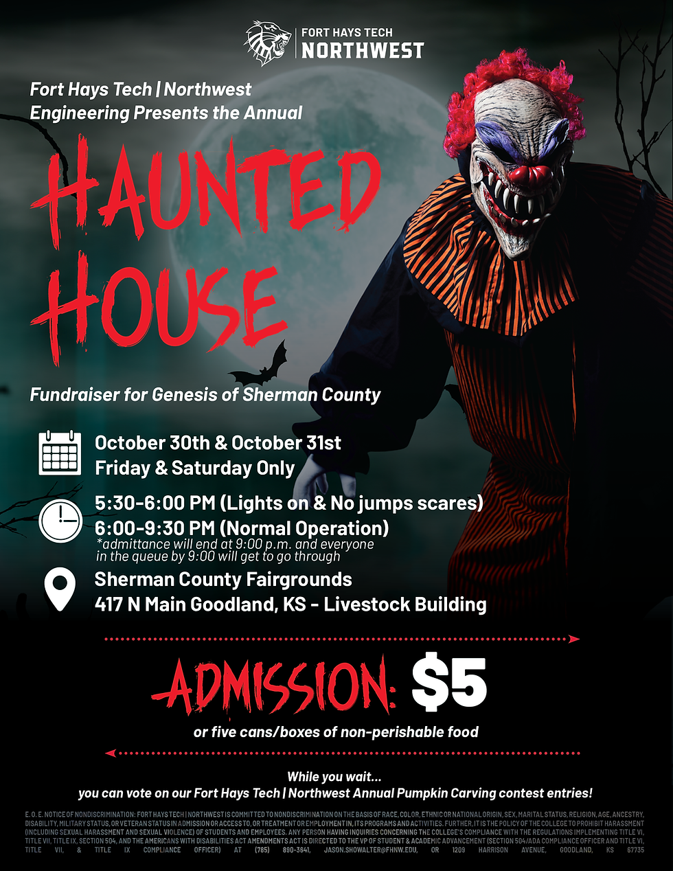 FHTNW 2026 Haunted House