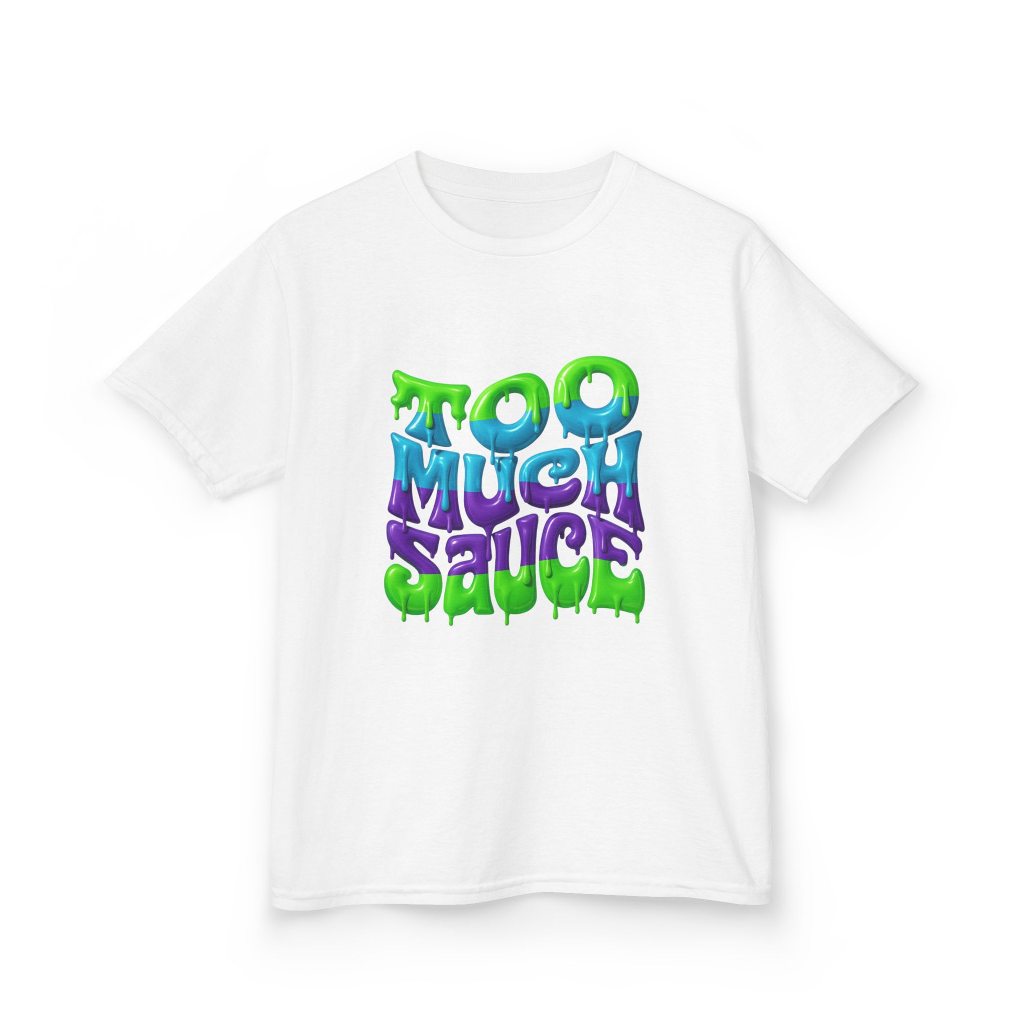 Kids Too Much Sauce Rain Heavy Cotton™ Tee