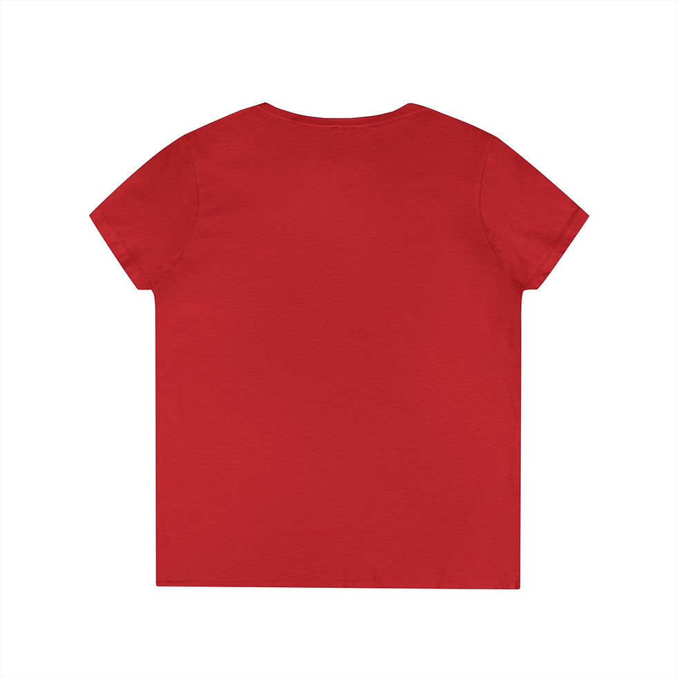 Thumbnail: Ladies' Too Much Sauce Drip V-Neck T-Shirt